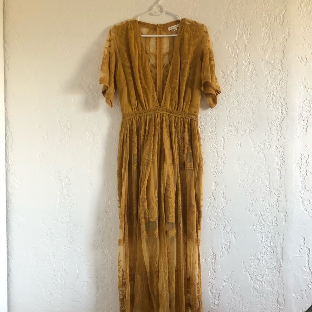 W’s Lace Maxi Dress w/ slip, so unique!!